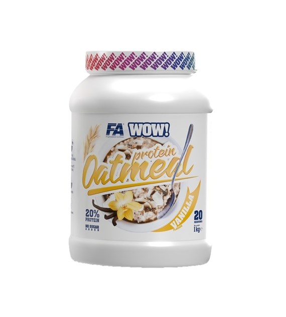 FA WOW PROTEIN OATMEAL 1000g VANILLA