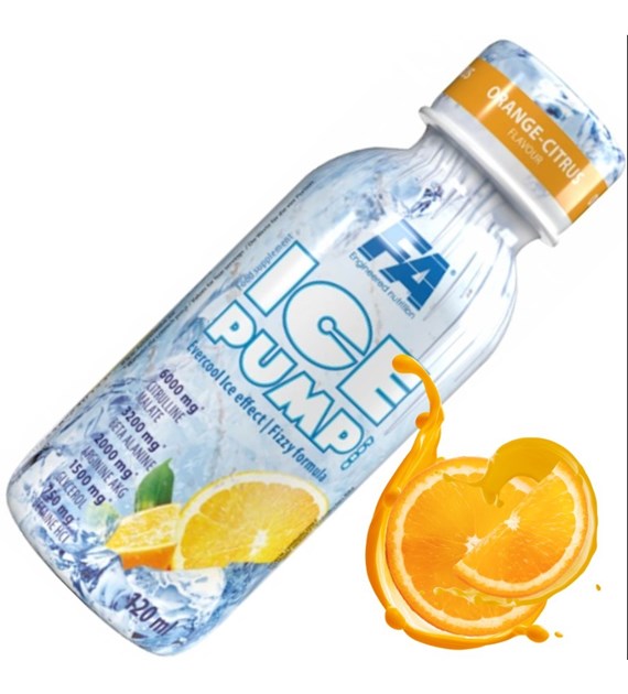 FA ICE PUMP JUICE SHOT 120ml ORANGE-CITRUS