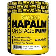 zz FA XTREME NAPALM ON STAGE PUMP 313g JAR LYCHEE