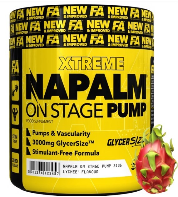 FA ON STAGE PUMP 313g JAR DRAGON FRUIT