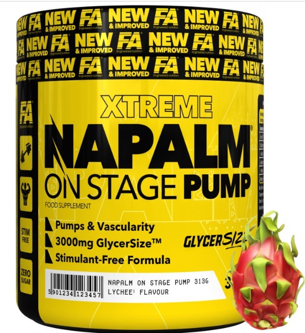 zz FA ON STAGE PUMP 313g JAR DRAGON FRUIT