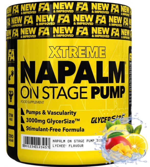 zz FA ON STAGE PUMP 313g JAR MANGO-LEMON
