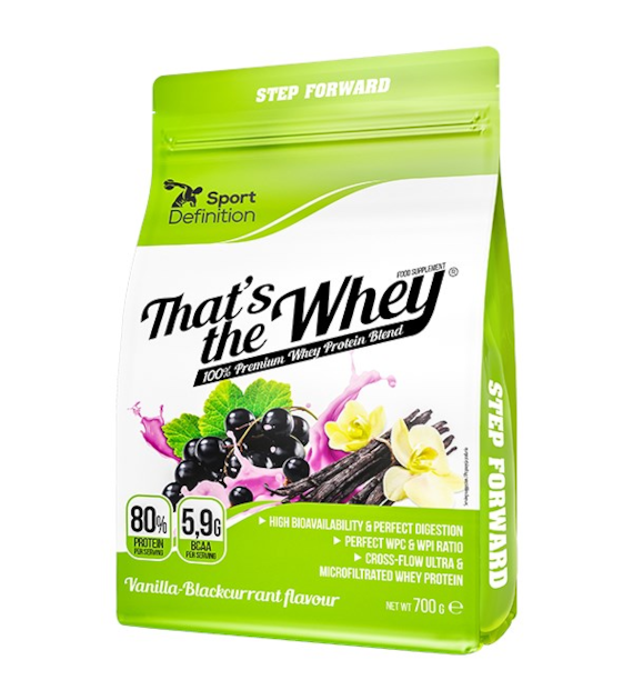 SP-DEF THATS THE WHEY   700g BLACKCURRANT VANILLA