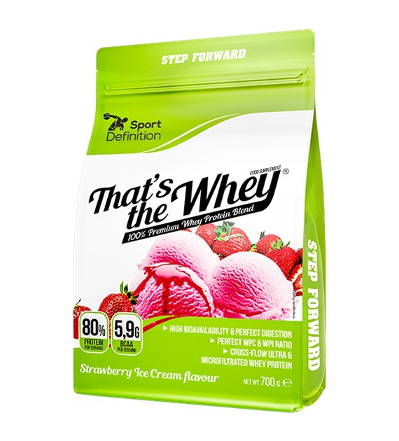 SP-DEF THATS THE WHEY   700g STRAWBERRY ICE CREAM
