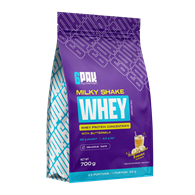 6PAK MILKY SHAKE WHEY   700g P.BUTTER-BANANA