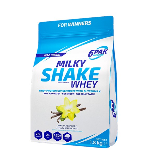 6PAK MILKY SHAKE WHEY  1800g VANILLA