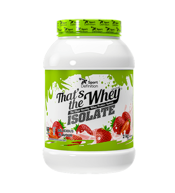SP-DEF THATS THE WHEY ISOLATE 2000g JAR STRAWBERRY