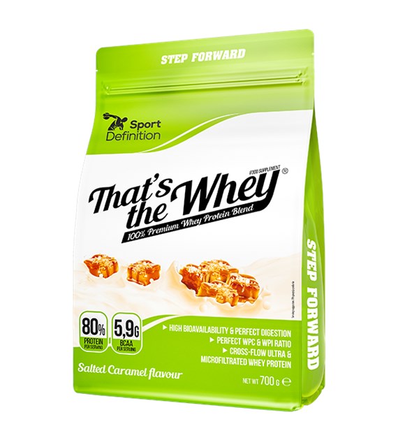 SP-DEF THATS THE WHEY   700g SALTED CARAMEL