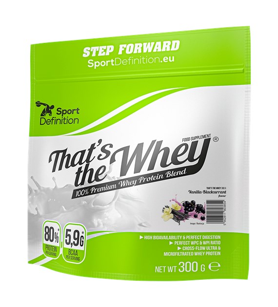 SP-DEF THATS THE WHEY   300g BLACKCURRANT VANILLA