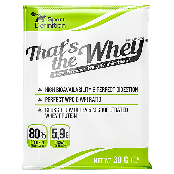 SP-DEF THATS THE WHEY 30g BLACKCURRANT-VANILLA