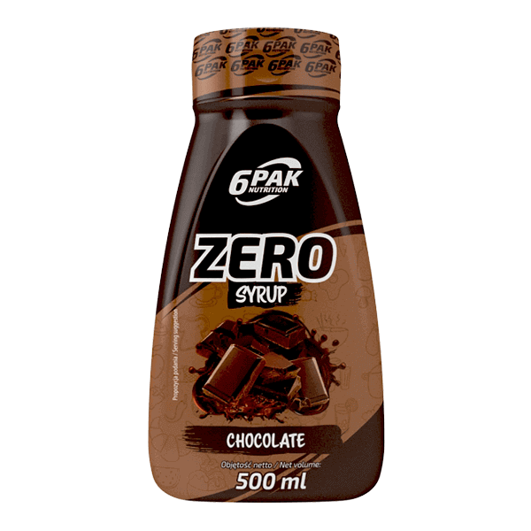 6PAK SYRUP ZERO 500ml CHOCOLATE