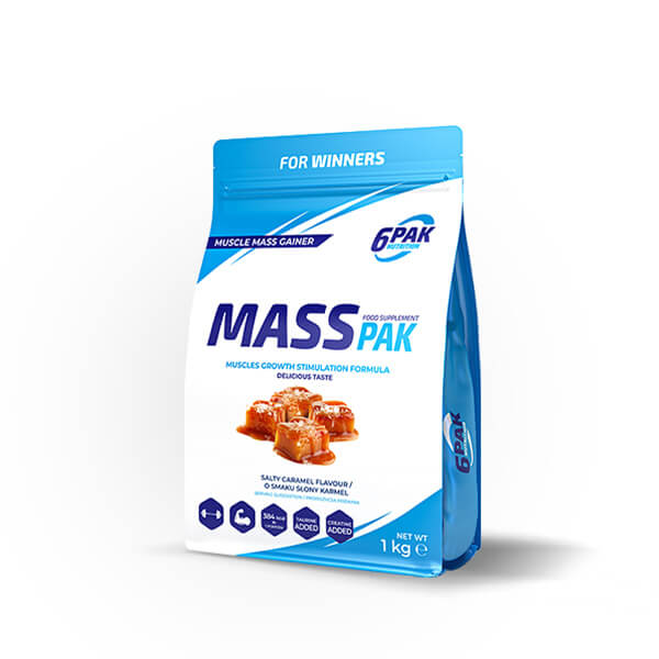 6PAK MASS PAK 1000g SALTY CARAMEL