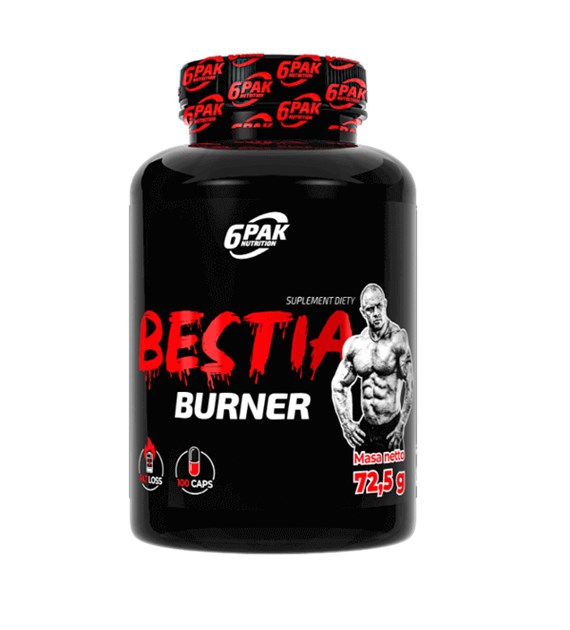 6PAK BESTIA BURNER 100cap