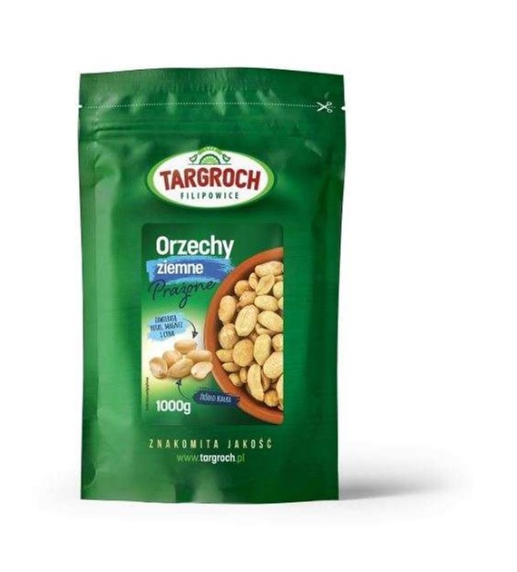 TARGROCH ORZECHY ZIEMNE PRAŻONE 1000g DOYPACK