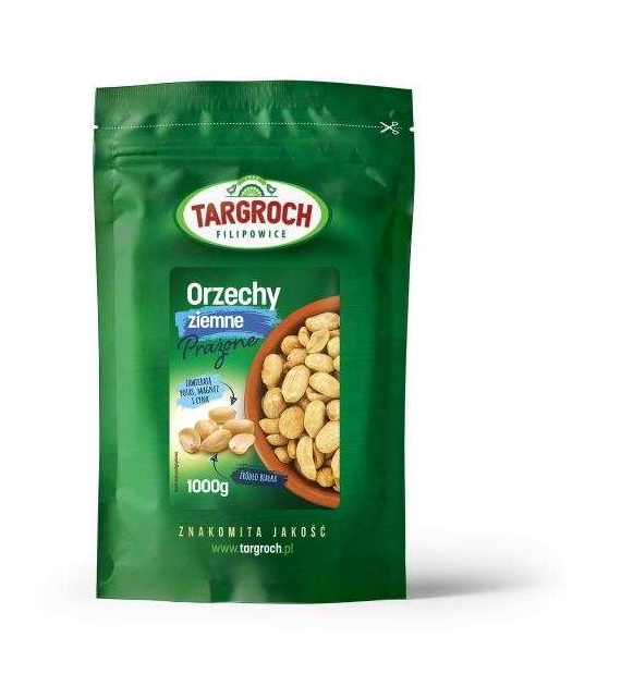TARGROCH ORZECHY ZIEMNE PRAŻONE 1000g DOYPACK