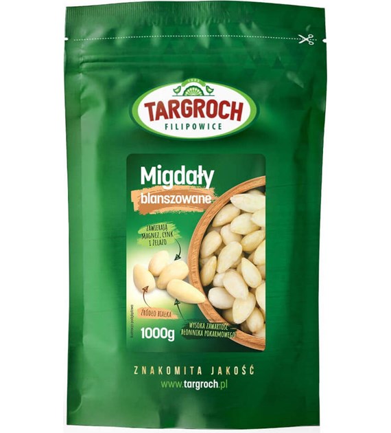 TARGROCH MIGDAŁY BLANSZOWANE 1000g