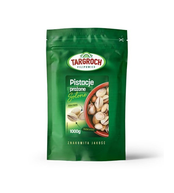 TARGROCH PISTACJE PRAŻONO-SOLONE 1000g DOYPACK