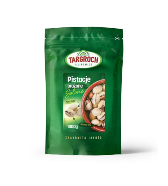TARGROCH PISTACJE PRAŻONO-SOLONE 1000g DOYPACK