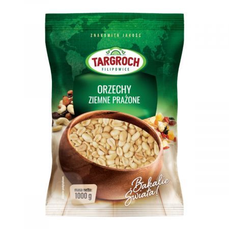 TARGROCH ORZECHY ZIEMNE PRAŻONE 1000g FLOWPACK