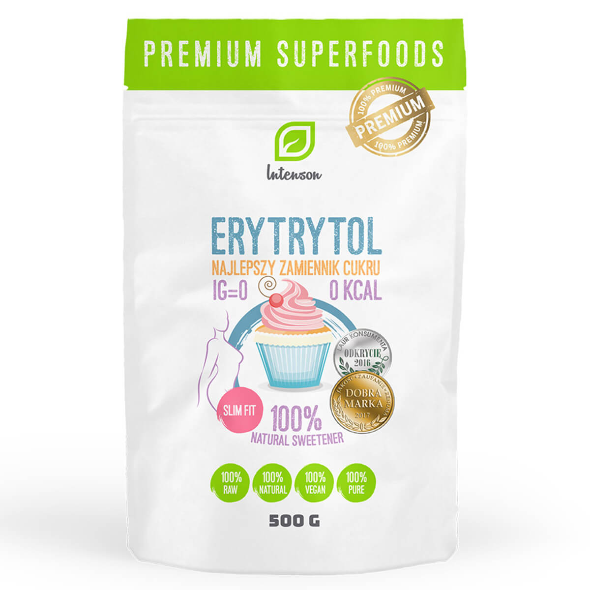 INTENSON ERYTRYTOL 500g