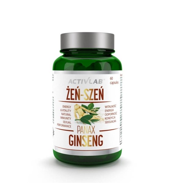 zz ACTIVLAB ŻEŃ-SZEŃ PANAX GINSENG 60cap