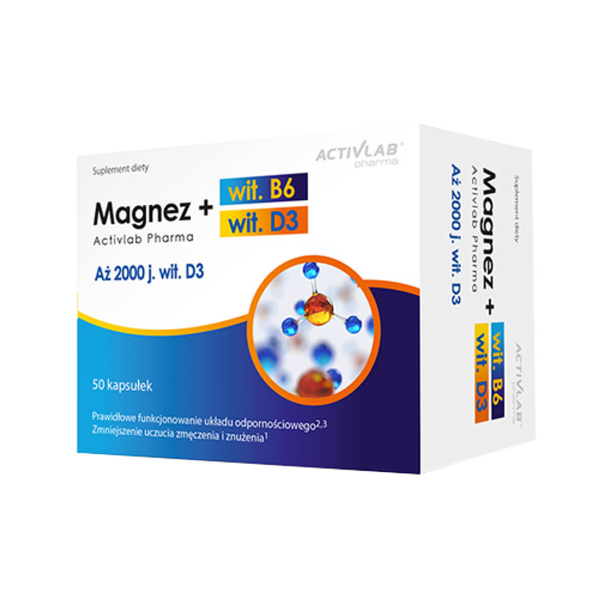 ACTIVLAB PHARMA MAGNEZ B6 + D3 50cap