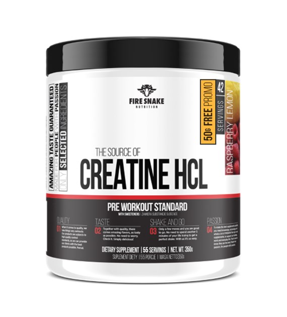 zz FIRESNAKE CREATINE HCL 300g JAR CURRANT