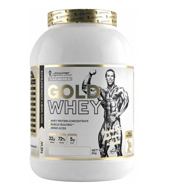 LEVRONE GOLD WHEY 2000g JAR VANILLA