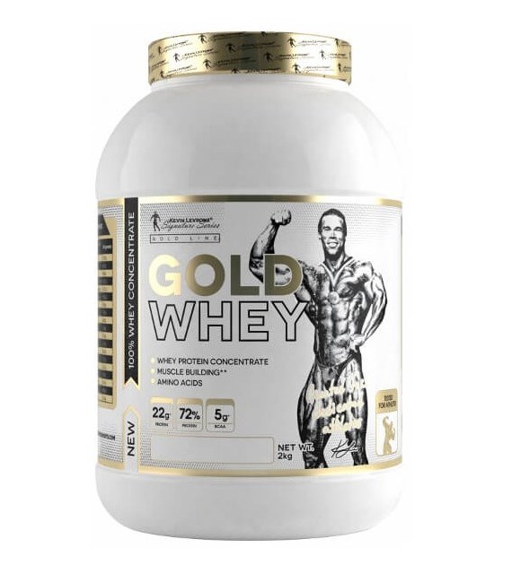 LEVRONE GOLD WHEY 2000g JAR STRAWBERRY