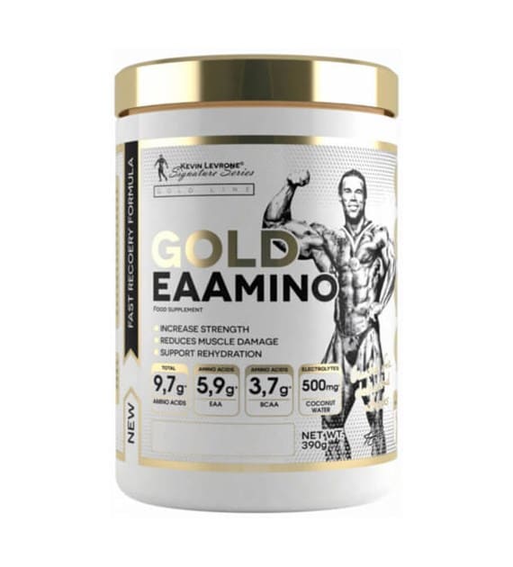 LEVRONE GOLD EAAMINO 390g JAR MANGO-LEMON