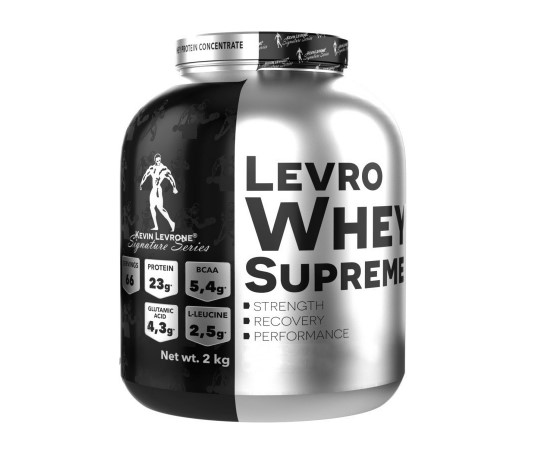 LEVRONE LEVRO WHEY SUPREME 2000g JAR SNICKERS