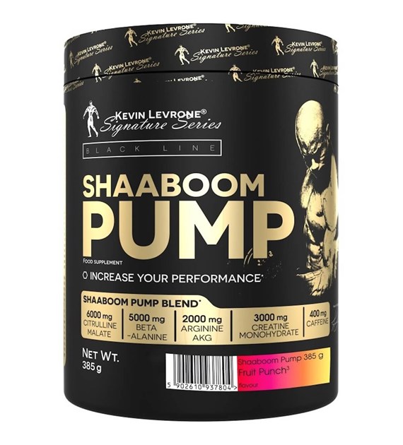 LEVRONE SHAABOOM PUMP 385g JAR CITRUS-PEACH