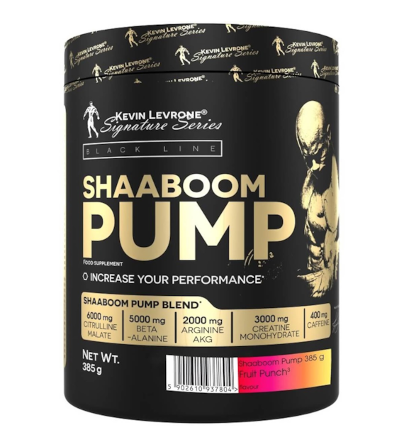 LEVRONE SHAABOOM PUMP 385g JAR CITRUS-PEACH
