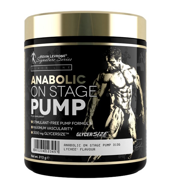 LEVRONE ANABOLIC ON STAGE PUMP 313g JAR LYCHEE