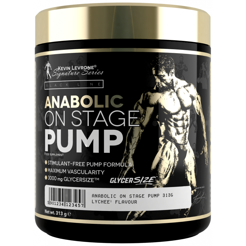 zz LEVRONE ANABOLIC ON STAGE PUMP 313g JAR MAN-LEM