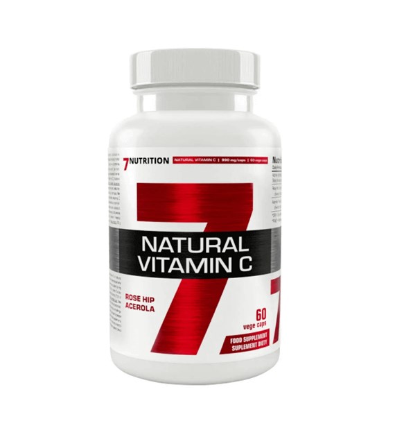7NUTRITION NATURAL VITAMIN C 60cap