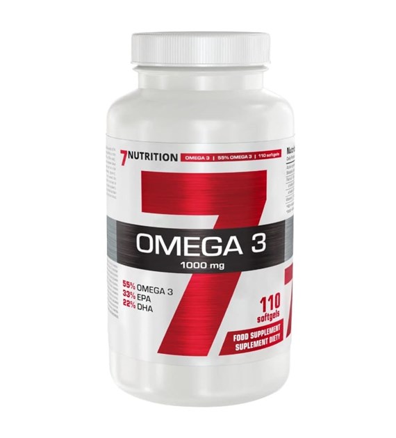 7NUTRITION OMEGA-3 55% 1000mg 110cap