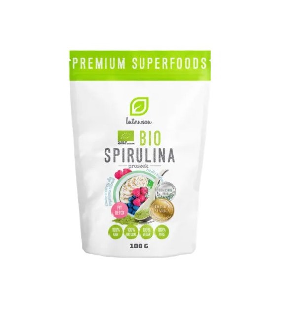 INTENSON BIO SPIRULINA 100g JAR