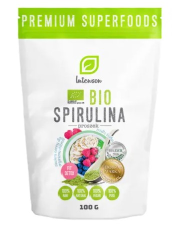 zz INTENSON BIO SPIRULINA 100g JAR