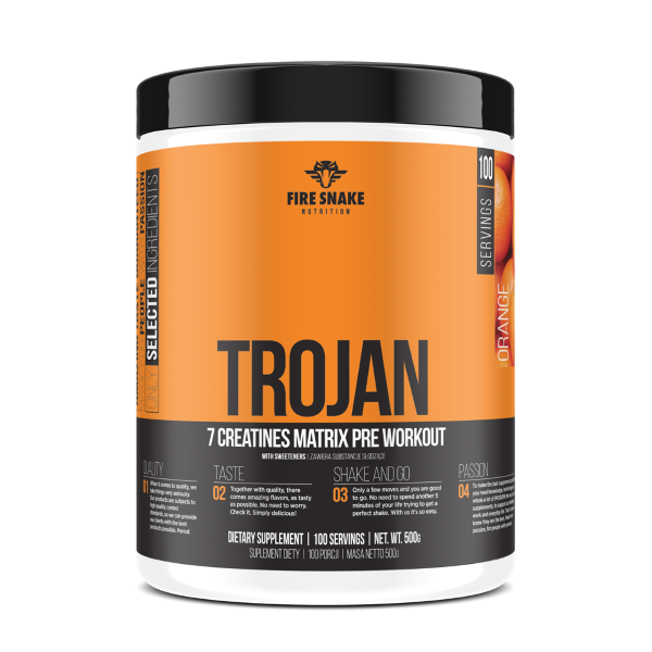 zz FIRESNAKE TROJAN NEW 500g JAR ORANGE