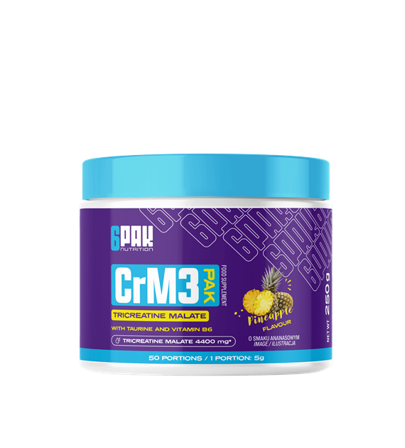 6PAK CrM3 PAK 250g JAR PINEAPPLE