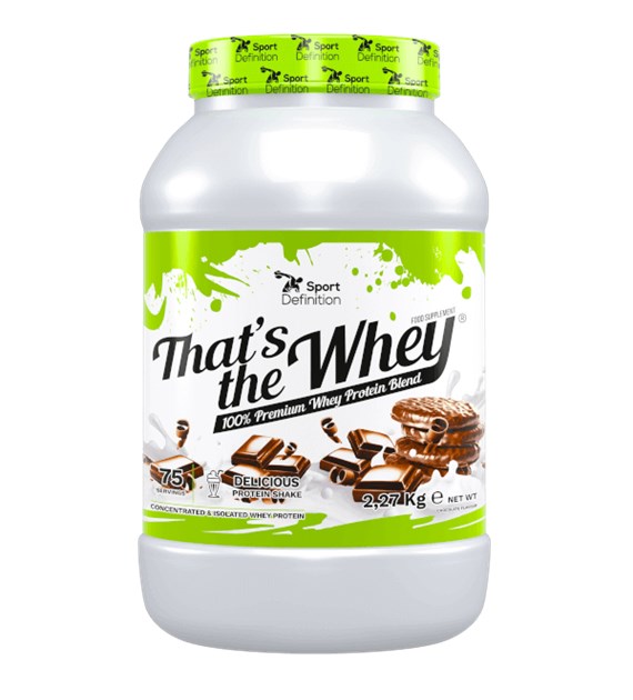 SP-DEF THATS THE WHEY 2270g JAR CHOCOLATE