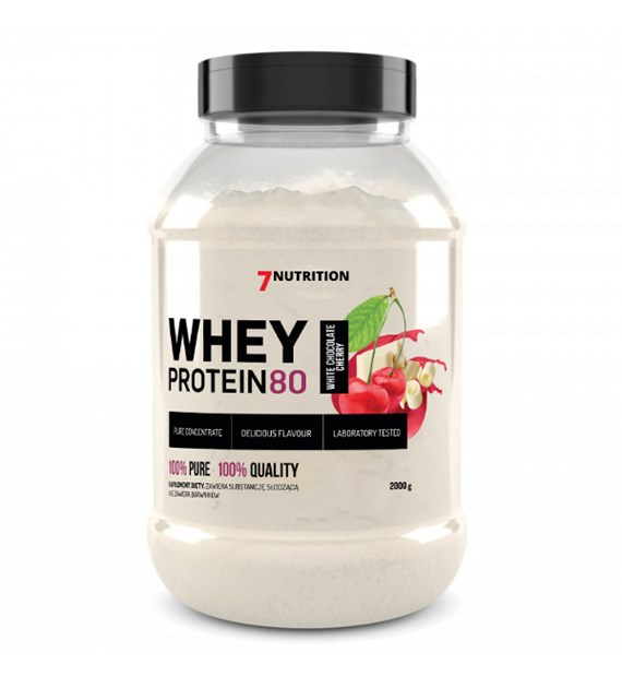 7NUTRITION WHEY PROTEIN 80 2000g JAR WHICHO-CHE