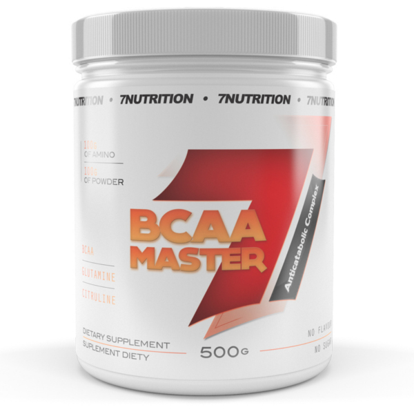 7NUTRITION BCAA MASTER 500g JAR RASPBERRY