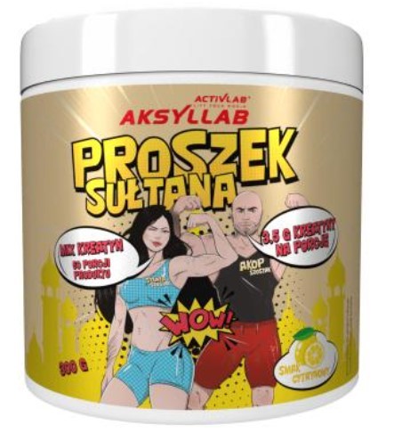 zz ACTIVLAB AKSYLL PROSZEK SUŁT 300g JAR CYTRYNA