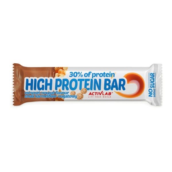 ACTIVLAB HIGH PROTEIN BAR 27% 46g CARAMEL-NUT