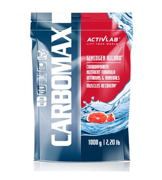 ACTIVLAB CARBOMAX ENERGY POWER 1000g LEMON