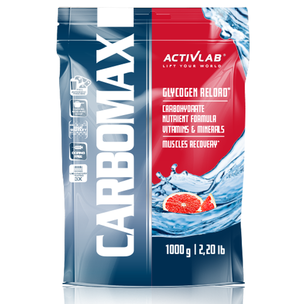 ACTIVLAB CARBOMAX ENERGY POWER 1000g ORANGE