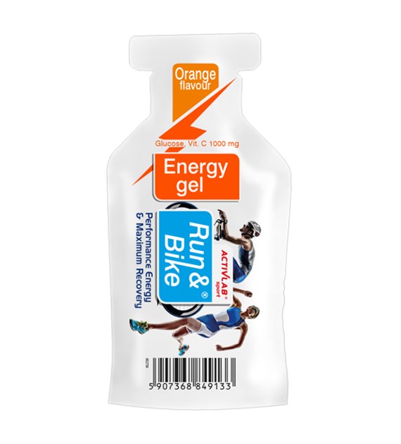 ACTIVLAB RUN & BIKE ENERGY GEL 40g ORANGE