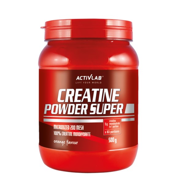 ACTIVLAB CREATINE POWDER 500g JAR LEMON